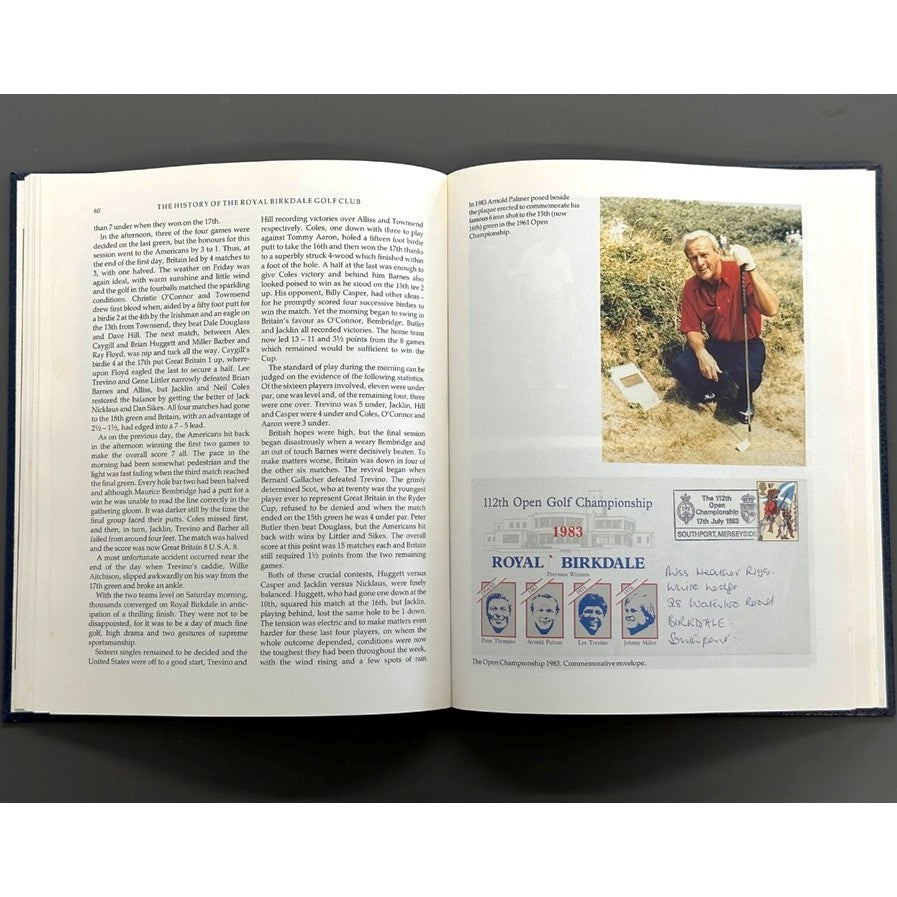 The History of The Royal Birkdale Golf Club 1889-1980 by A.J.D. Johnson