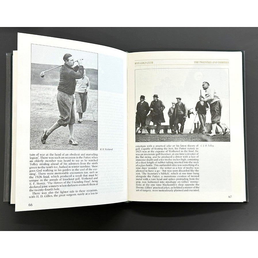 Rye Golf Club the First 90 Years - by Denis Vidler