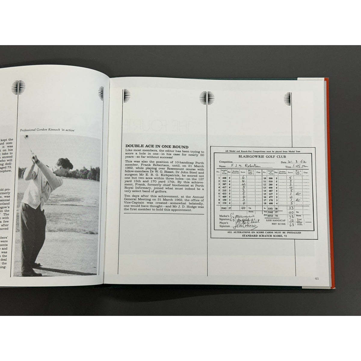 Blairgowrie Golf Club 1889–1989 by Alex McIntosh