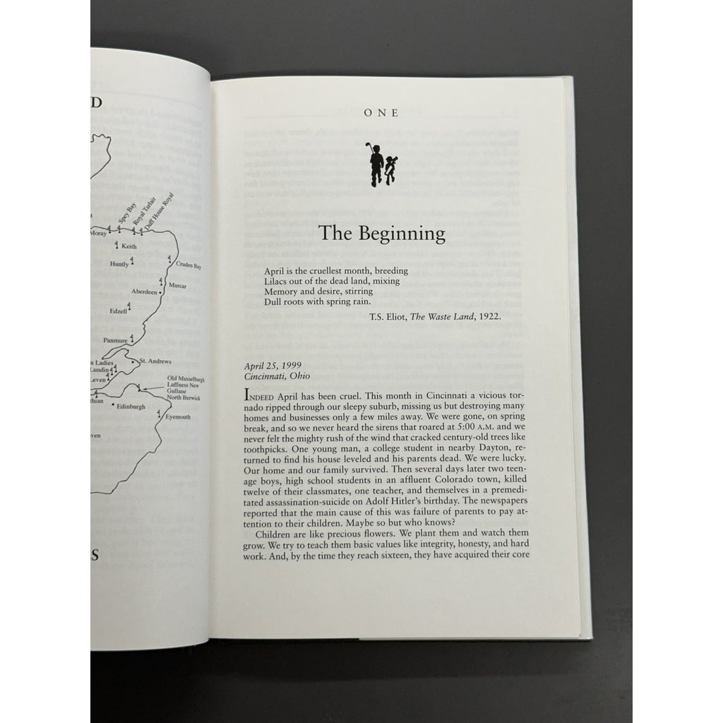 To The 14th Tee: A Pilgrimage to the Links of Scotland by Robert Kroeger - Signed & Inscribed
