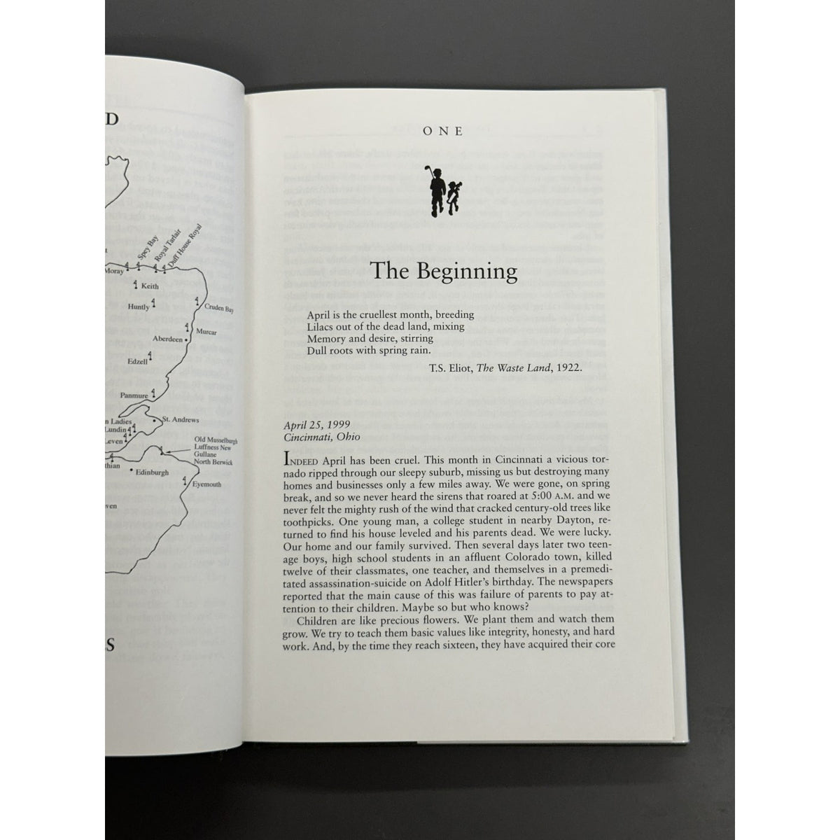 To The 14th Tee: A Pilgrimage to the Links of Scotland by Robert Kroeger - Signed & Inscribed