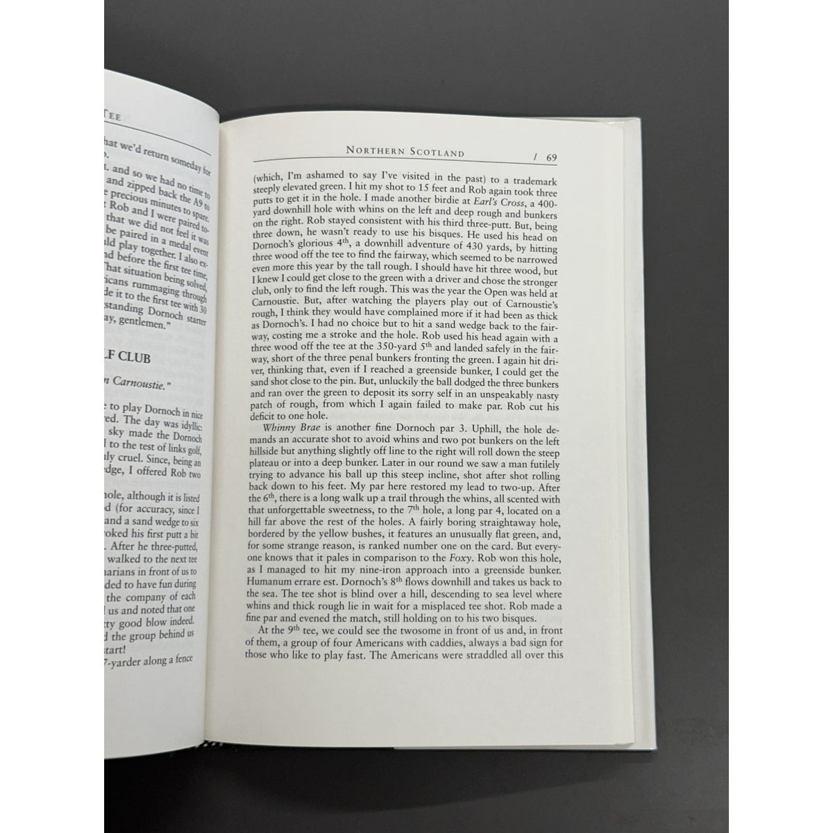 To The 14th Tee: A Pilgrimage to the Links of Scotland by Robert Kroeger - Signed & Inscribed