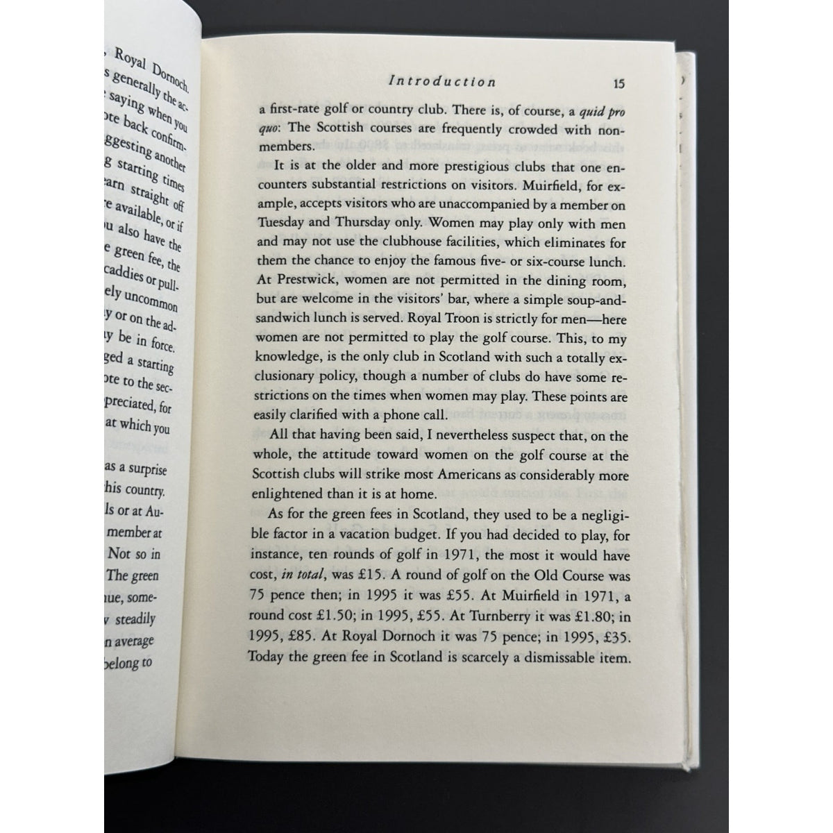 Blasted Heaths and Blessed Greens: A Golfer's Pilgrimage to the Courses of Scotland by James W. Finegan - Signed Copy