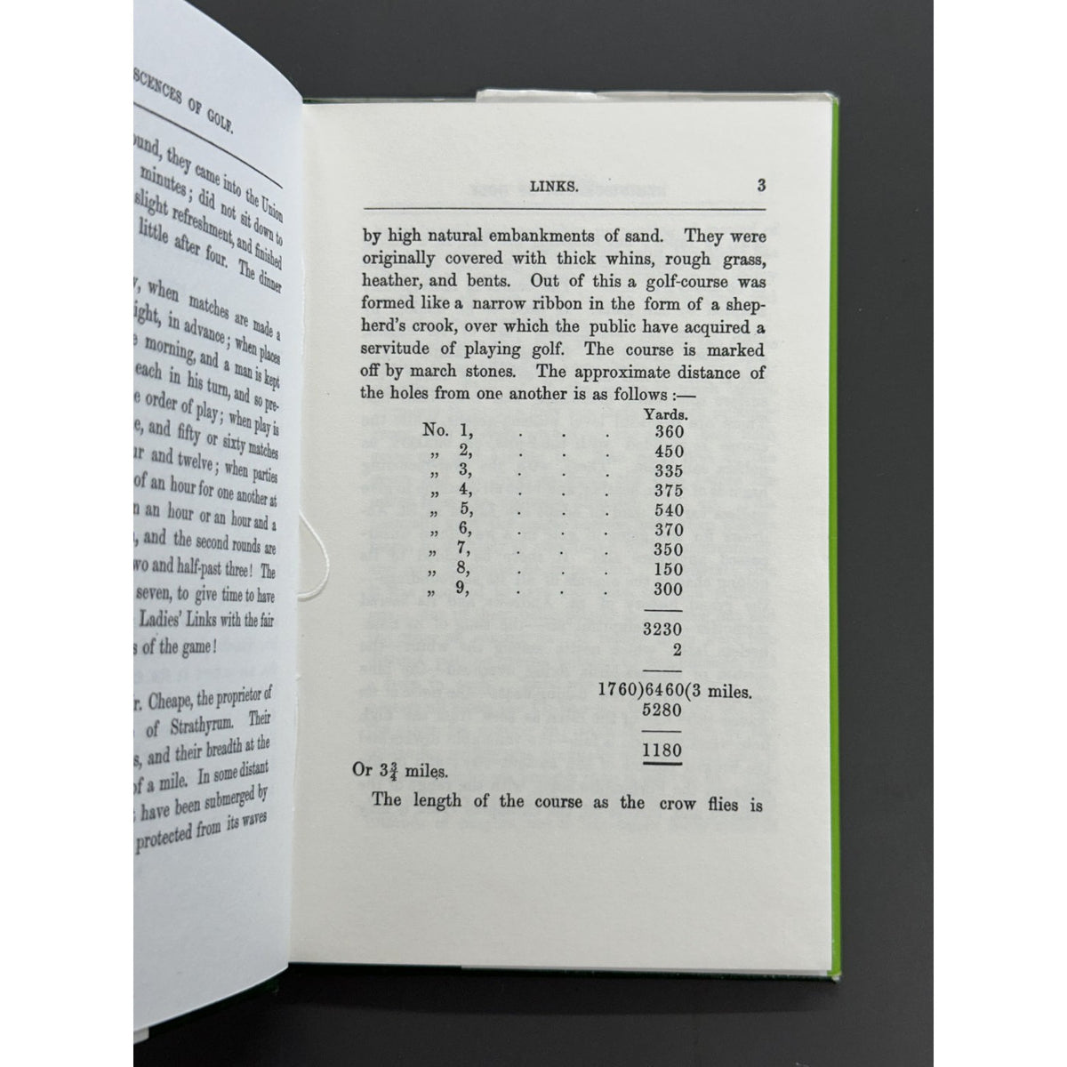 Reminiscences of Golf on St. Andrews Links (1887) by James Balfour