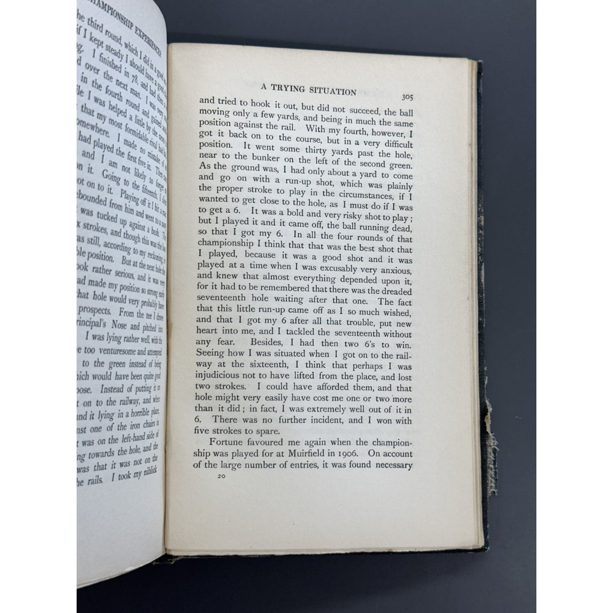 Advanced Golf; or, Hints and Instruction for Progressive Players by James Braid - 1908 - 1st Edition