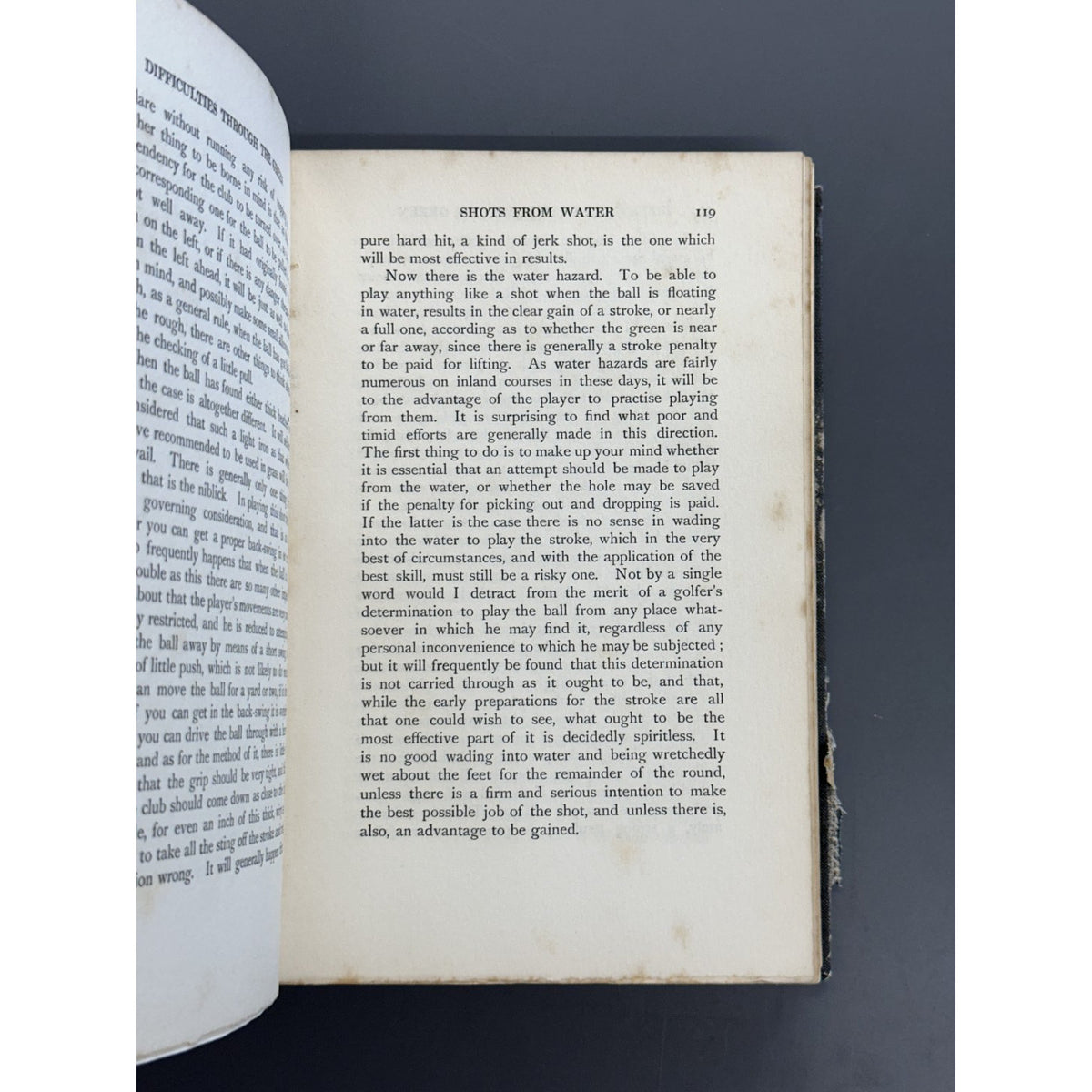 Advanced Golf; or, Hints and Instruction for Progressive Players by James Braid - 1908 - 1st Edition