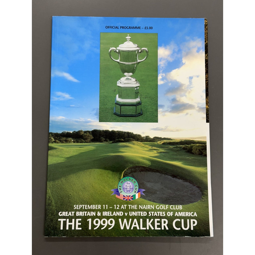 Walker Cup 1999 Official Programme