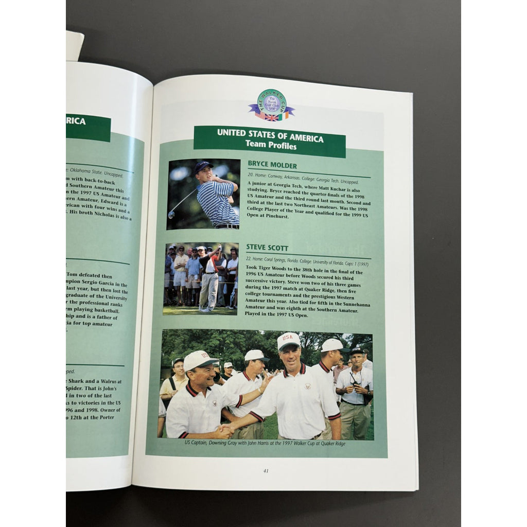 Walker Cup 1999 Official Programme