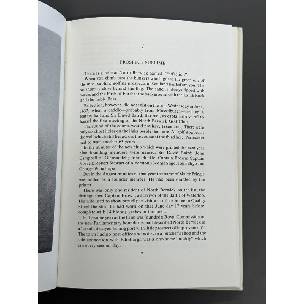 In The Wind's Eye: North Berwick Golf Club by Alistair Beaton Adamson - 1980 1st Edition