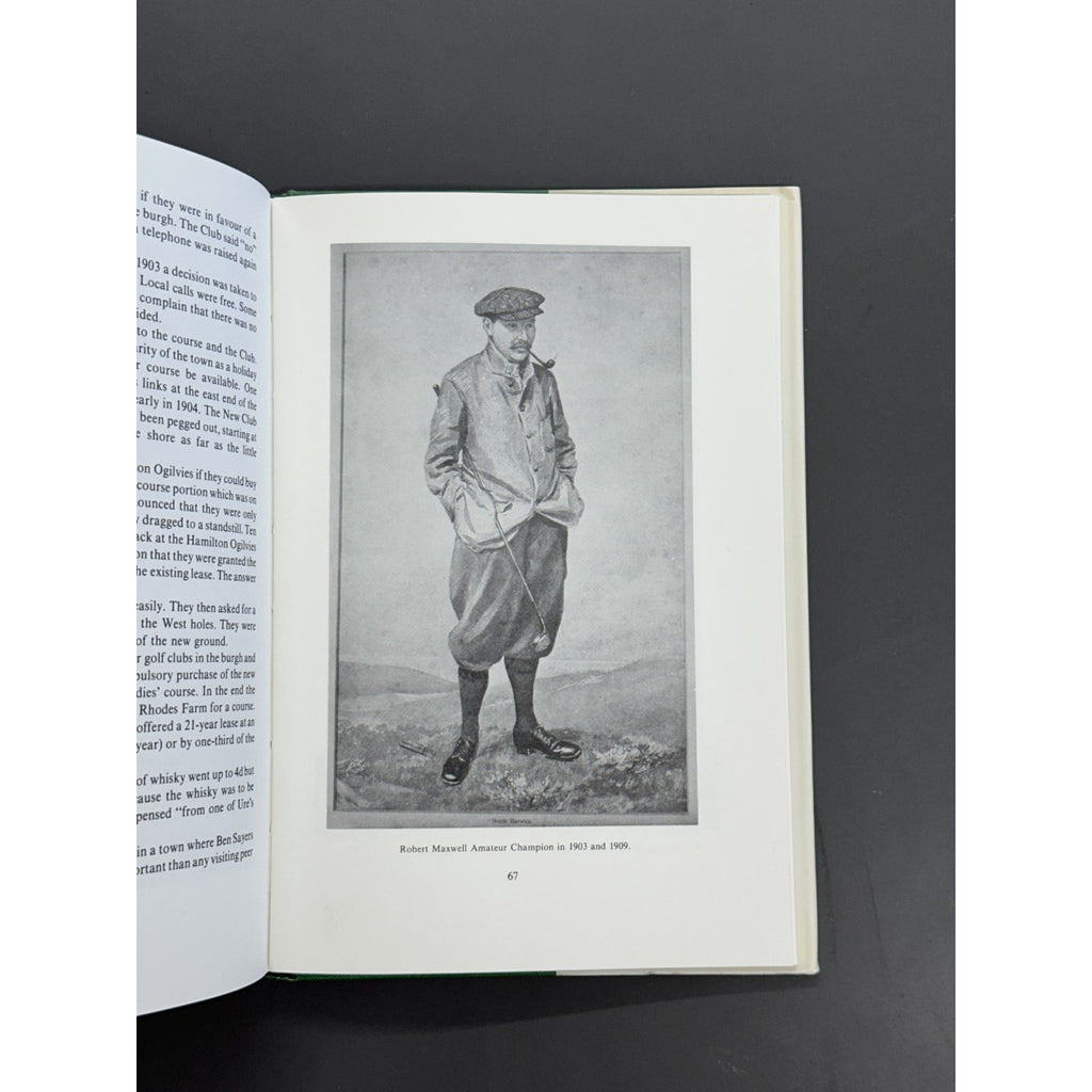In The Wind's Eye: North Berwick Golf Club by Alistair Beaton Adamson - 1980 1st Edition