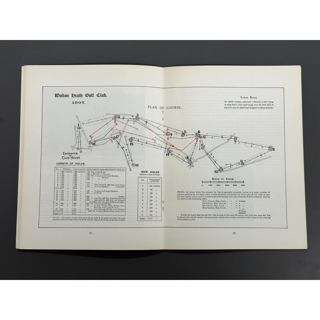 Walton Heath Golf Club - The Story of The First Seventyfive Years by Cyril Hewertson O.B.E.