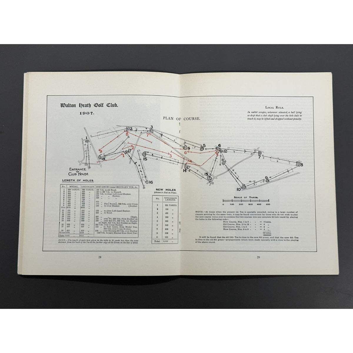 Walton Heath Golf Club - The Story of The First Seventyfive Years by Cyril Hewertson O.B.E.