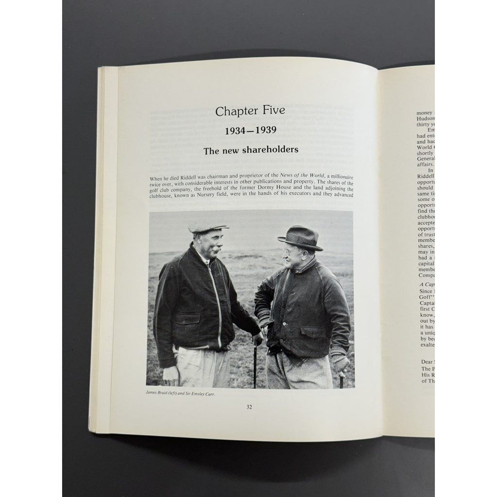 Walton Heath Golf Club - The Story of The First Seventyfive Years by Cyril Hewertson O.B.E.