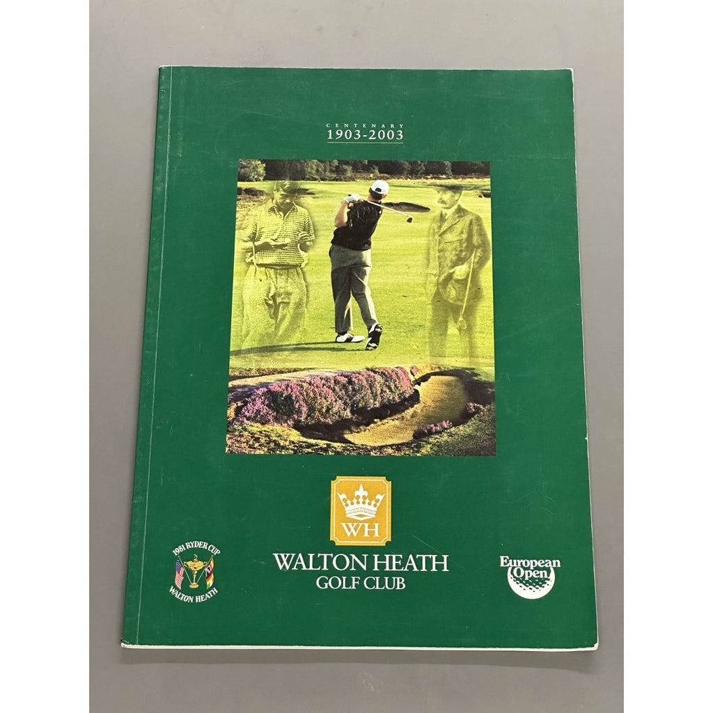 Walton Heath Golf Club Centenary - 1903-2003