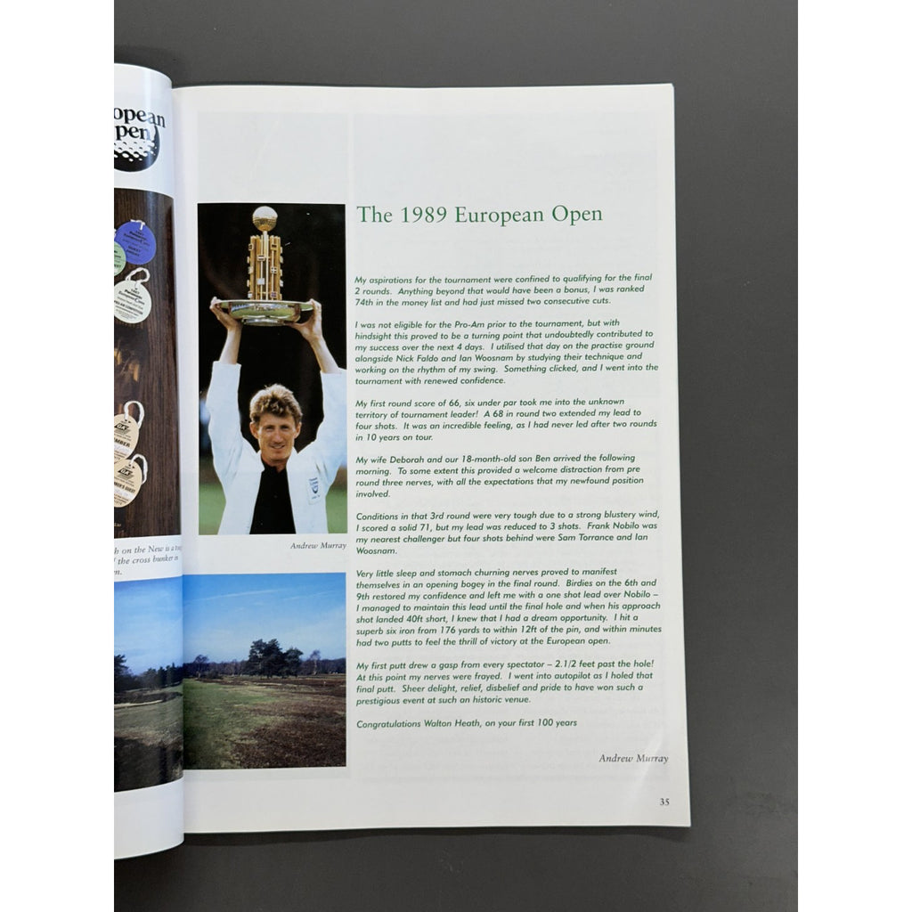 Walton Heath Golf Club Centenary - 1903-2003