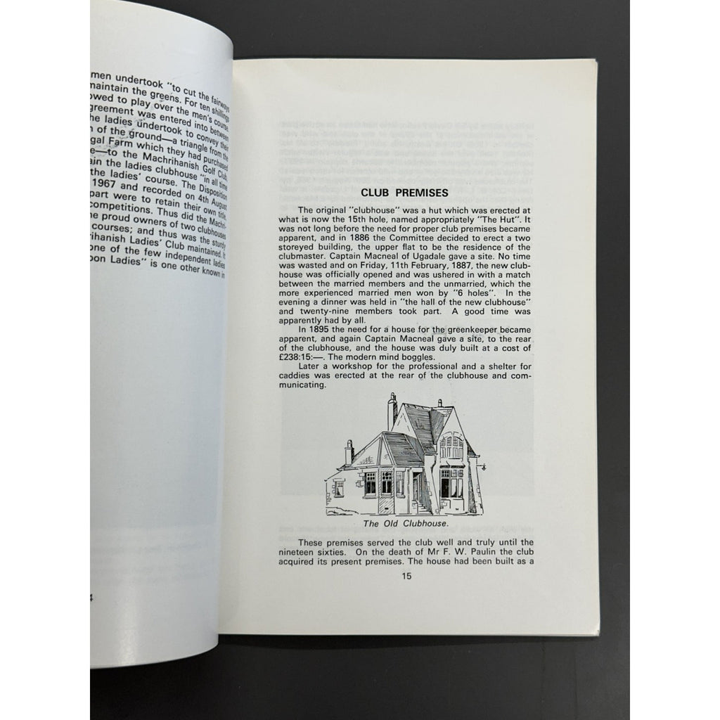 1876-1976 100 Years of Golf at Machrihanish by D.J. McDiarmid
