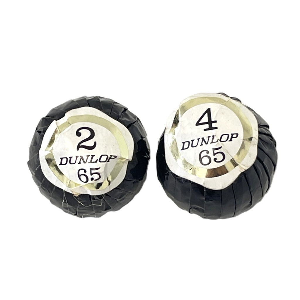 Pair of Dunlop 65 Individually Wrapped Golf Balls