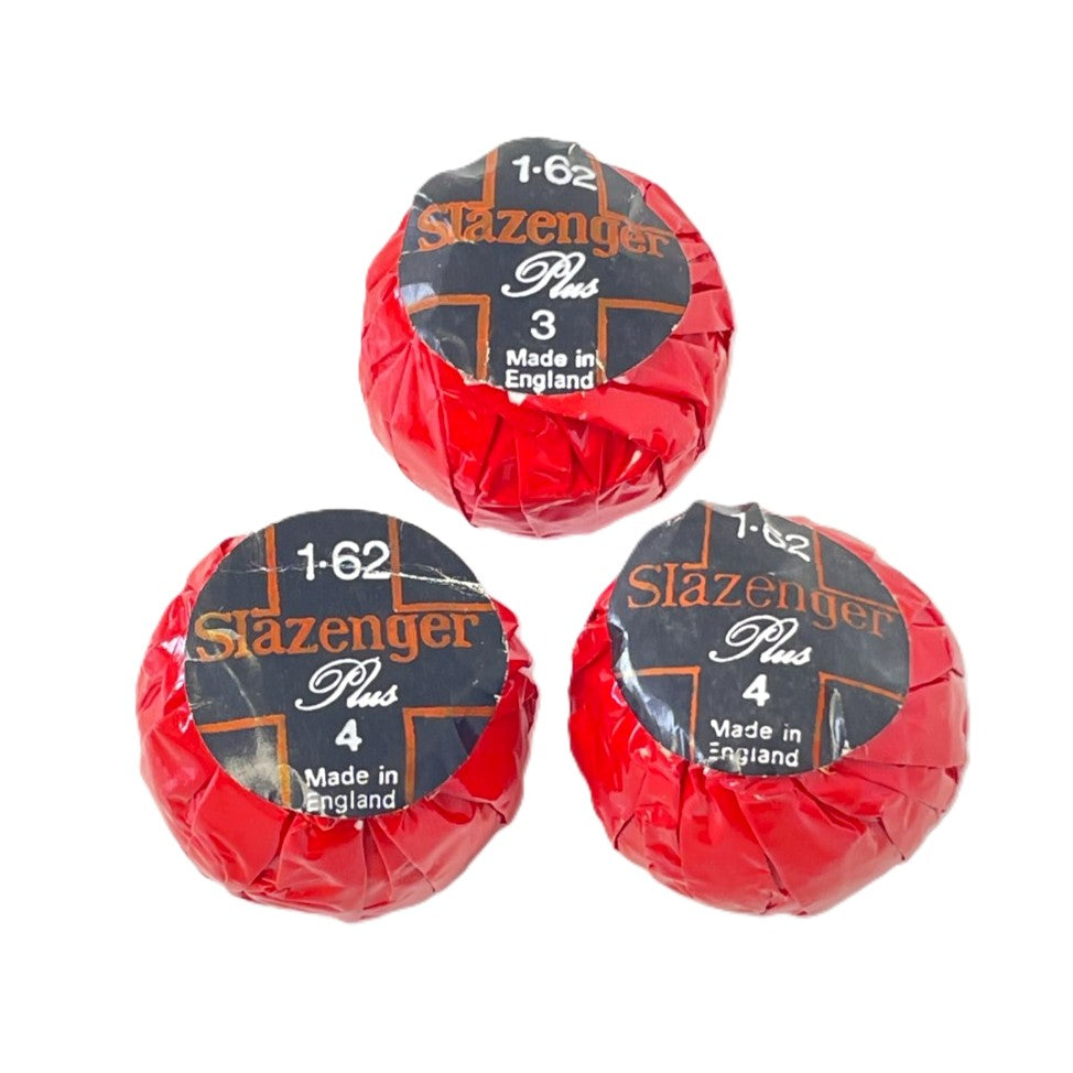 3 x Individually Wrapped Slazenger Plus Golf Balls