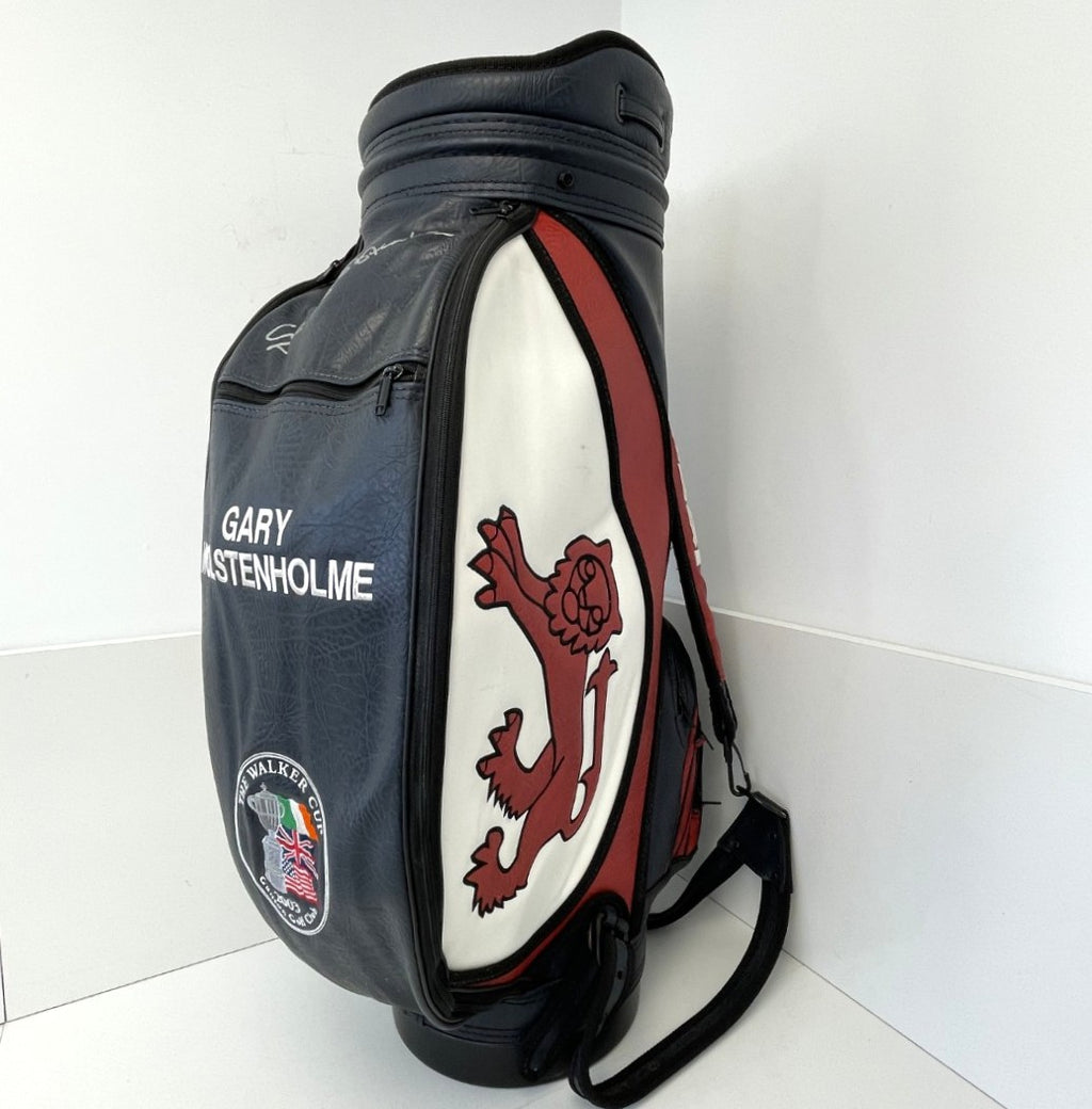 2003 The Walker Cup GB&I Team Issued Burton Golf Staff Bag - Gary Wolstenholme MBE - SIGNED