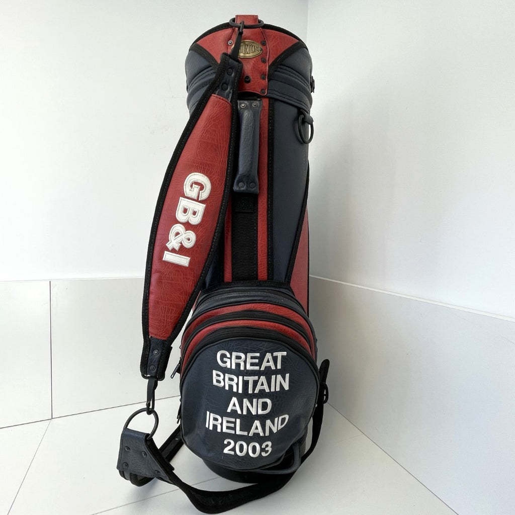 2003 The Walker Cup GB&I Team Issued Burton Golf Staff Bag - Gary Wolstenholme MBE - SIGNED