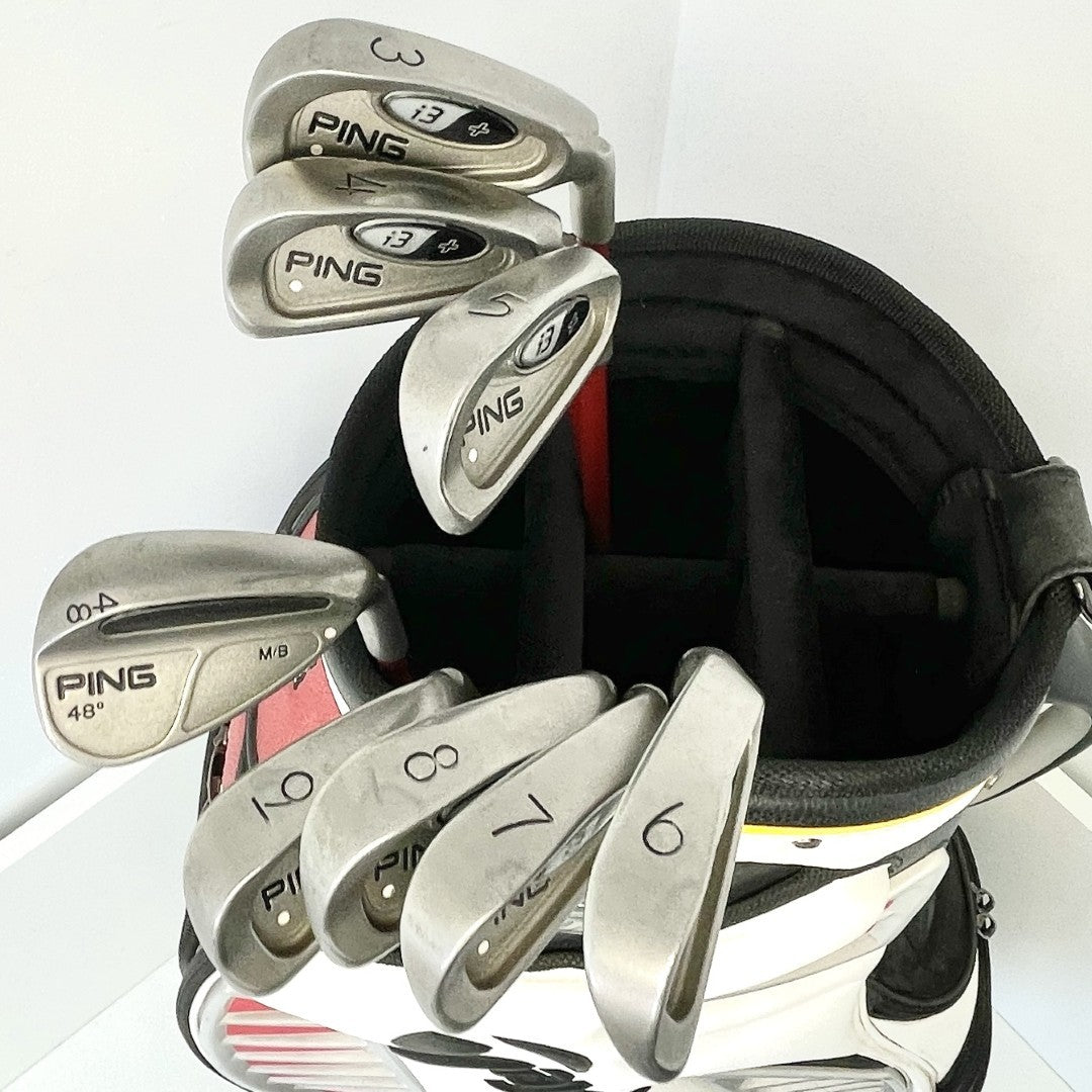 Ping i3 Plus Iron Set - 3-9 with a 48 Degree Ping M/B Wedge