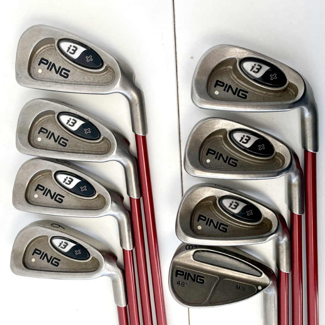 Ping i3 Plus Iron Set - 3-9 with a 48 Degree Ping M/B Wedge
