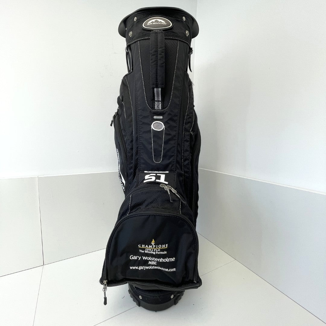 Sun Mountain S1 Cart Bag - Owned and Used by Gary Wolstenholme MBE