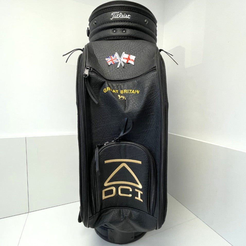 Vintage Titleist DCI Great Britain Staff Tour Bag - Used