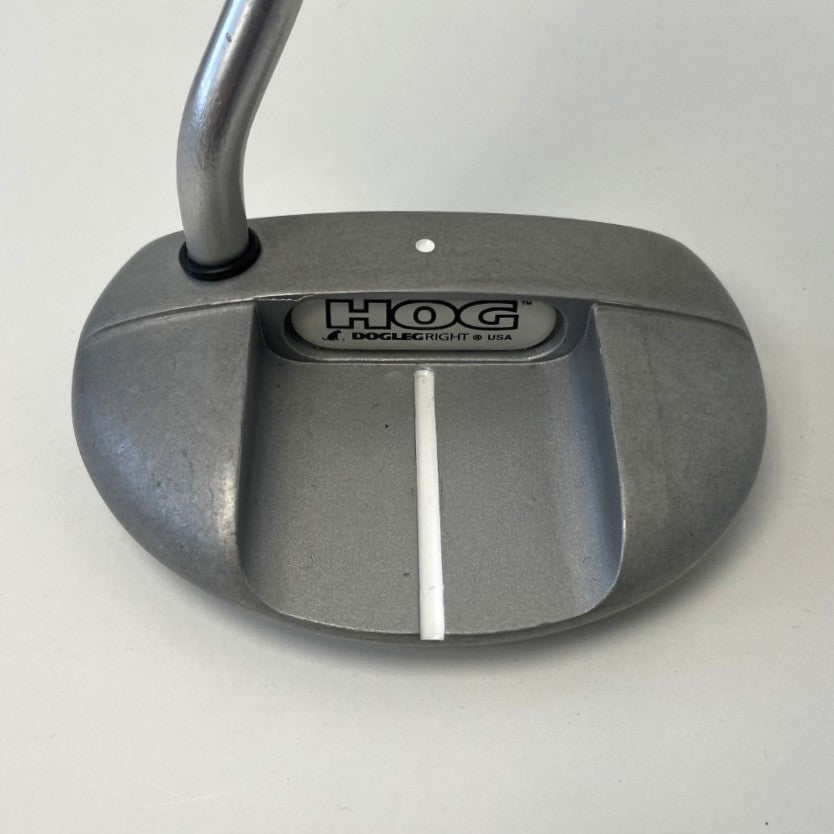 Dogleg Right Hog Mallet 1004R Putter - R/H 35"