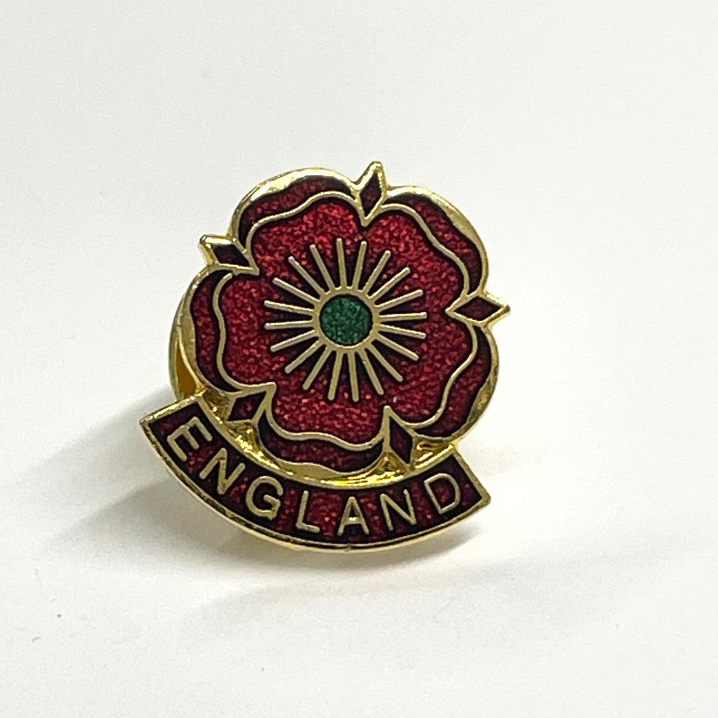 English Golf Union Rose - England Team - Enamel Pin Badge
