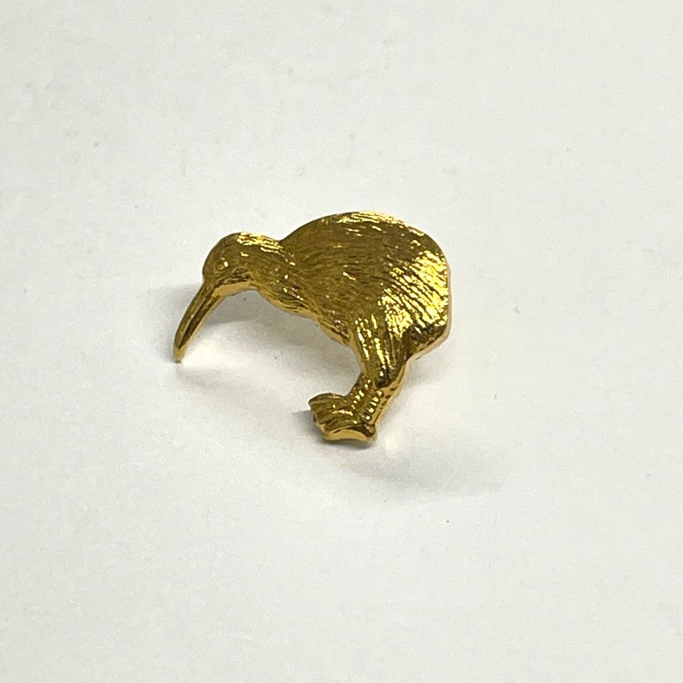 New Zealand Kiwi Bird - Metal Pin Badge