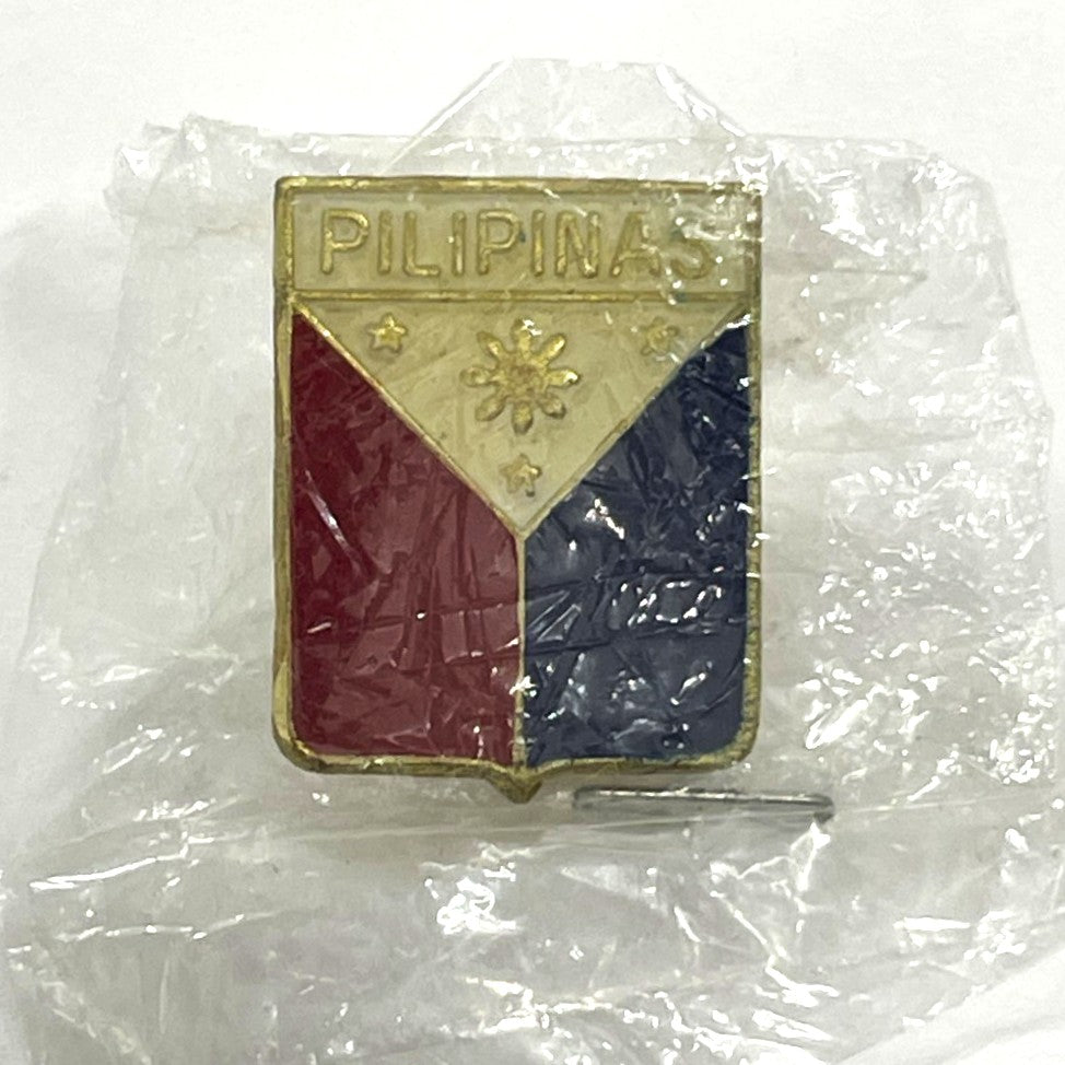 Vintage Philippines Enamel Pin Badge