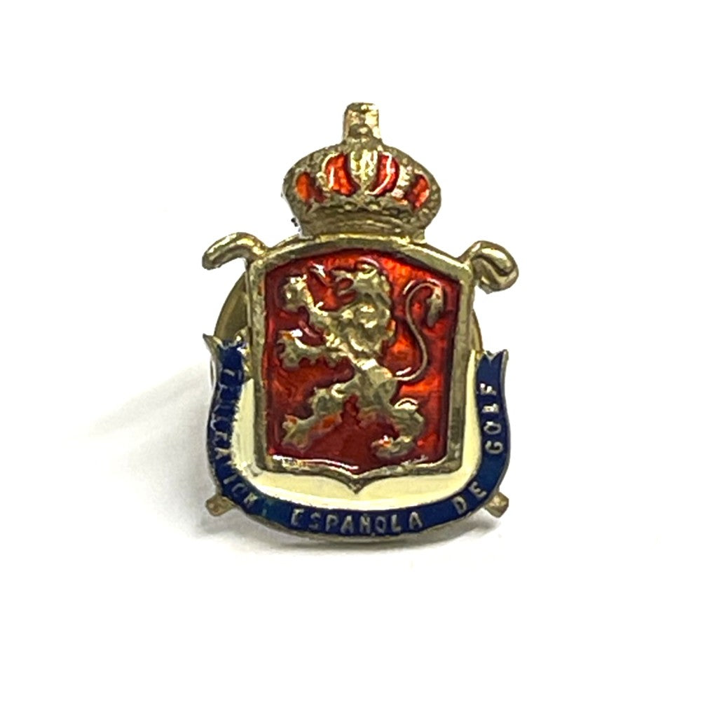 Spanish Golf Federation Pin Badge