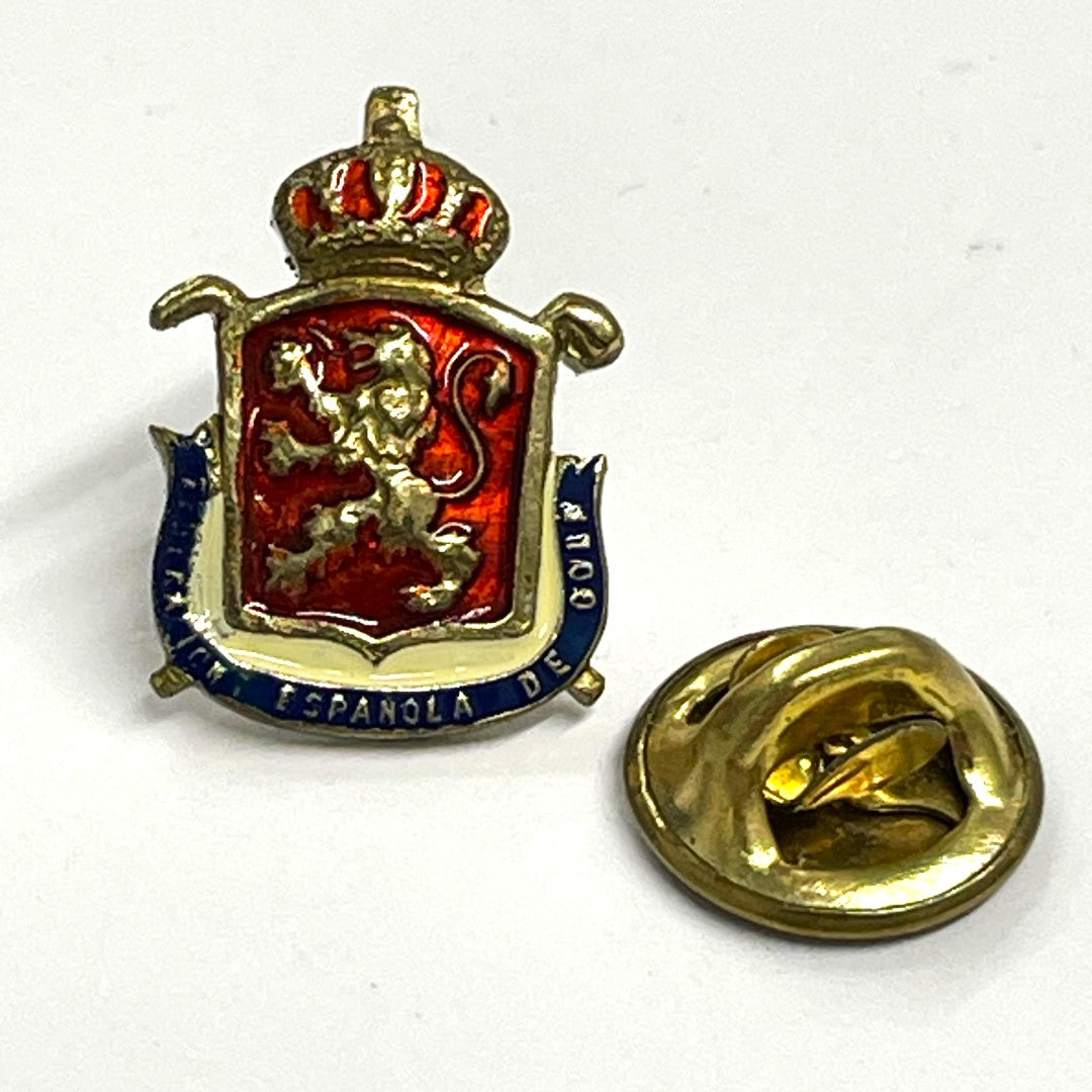 Spanish Golf Federation Pin Badge