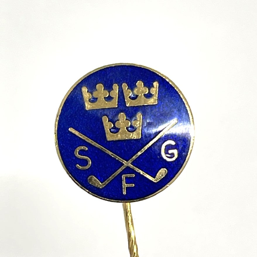 Swedish Golf Federation Lapel Stem Pin