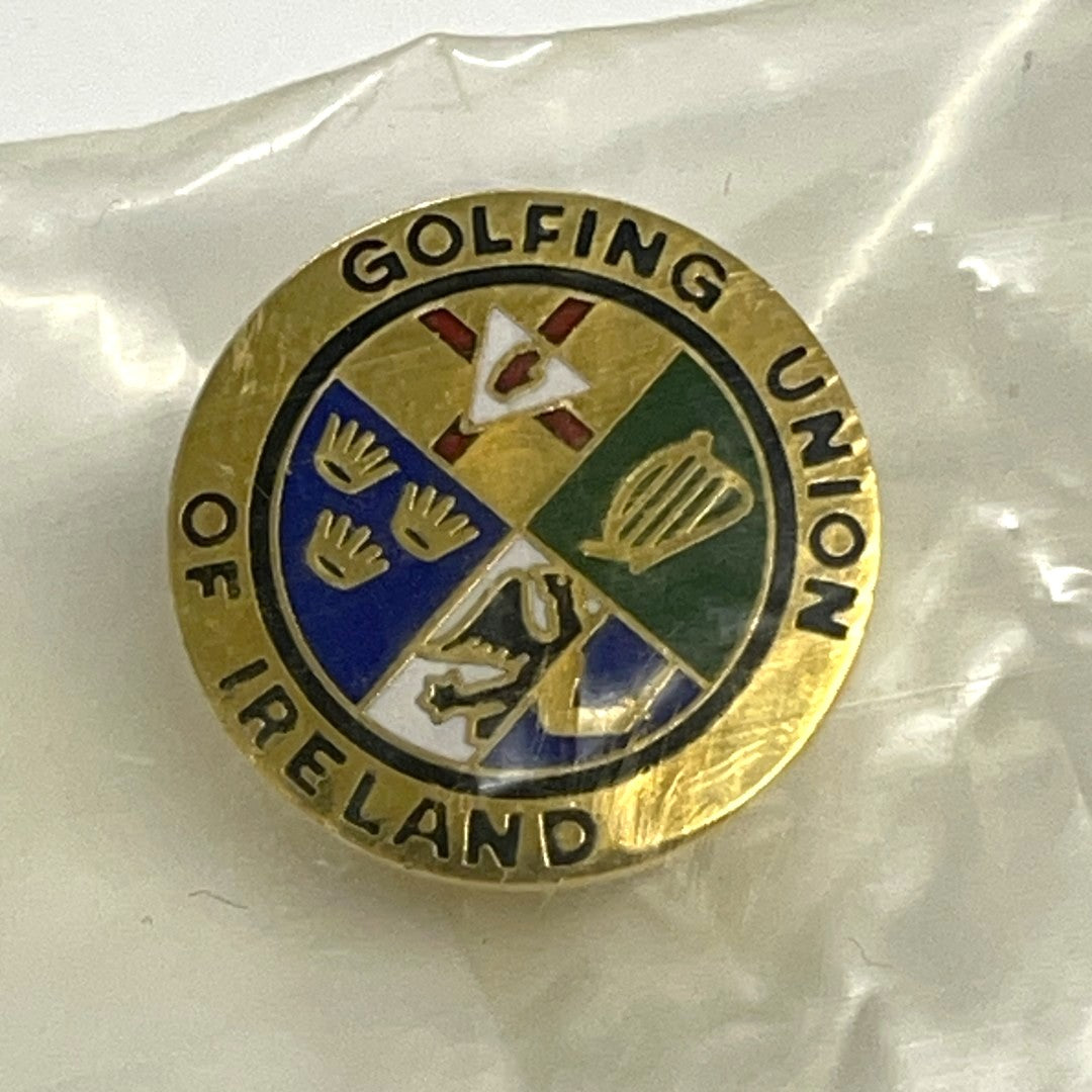 Golfing Union Of Ireland Pin Badge