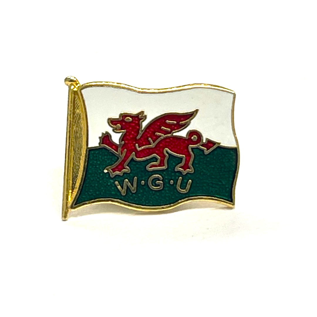 Welsh Golf Union Enamel Pin Badge