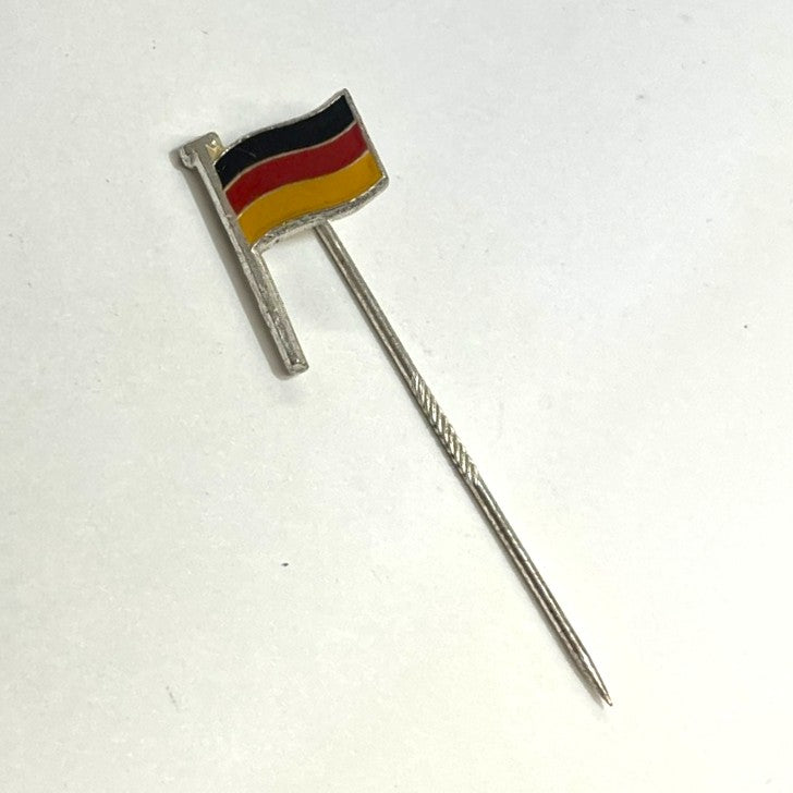 German Flag Enamel Lapel Stem Pin