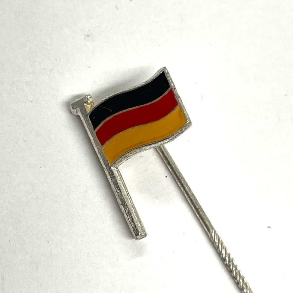 German Flag Enamel Lapel Stem Pin