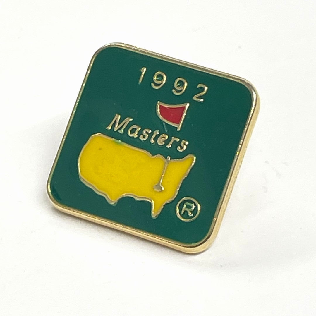 1992 Masters Tournament Augusta National Commemorative Enamel Pin Badge