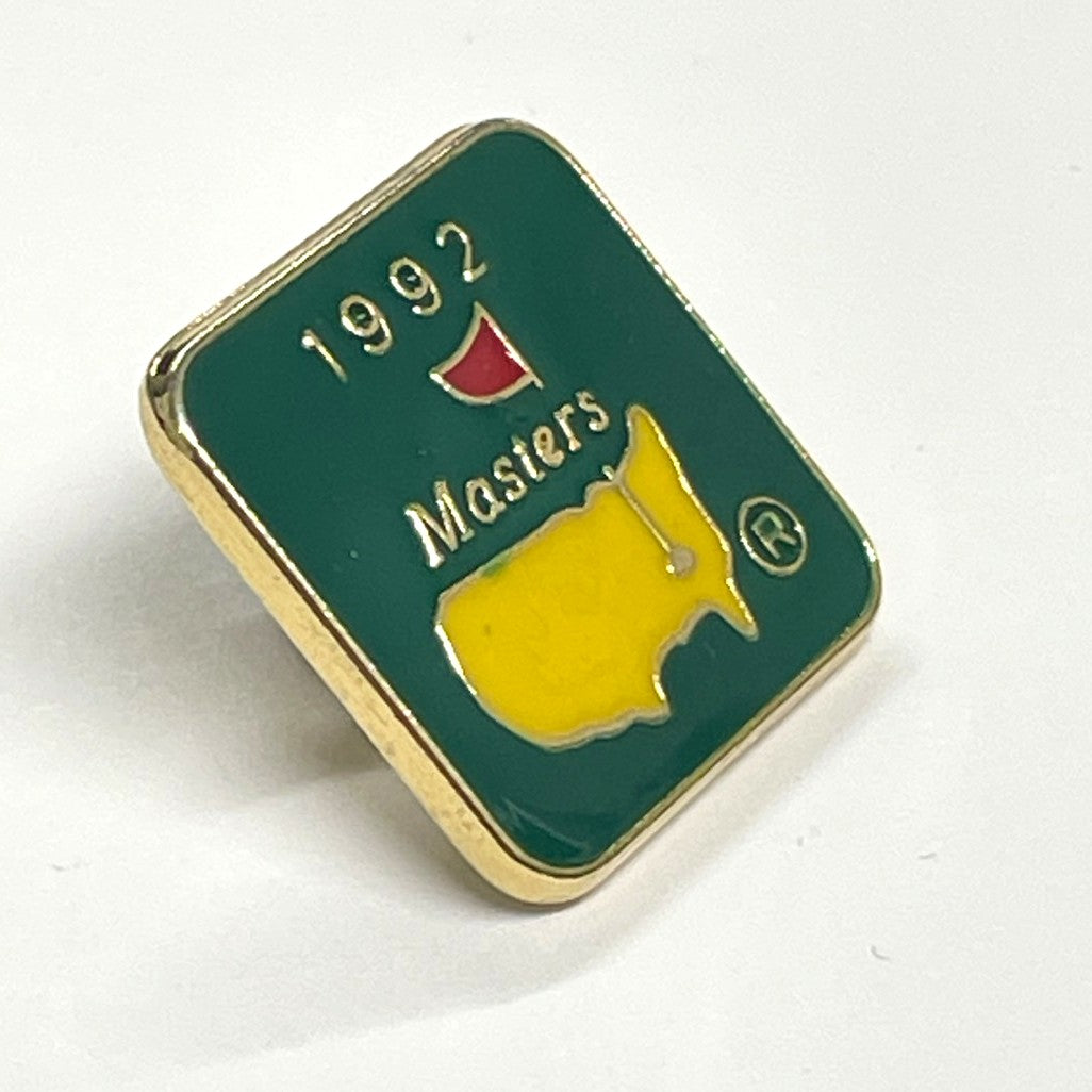1992 Masters Tournament Augusta National Commemorative Enamel Pin Badge