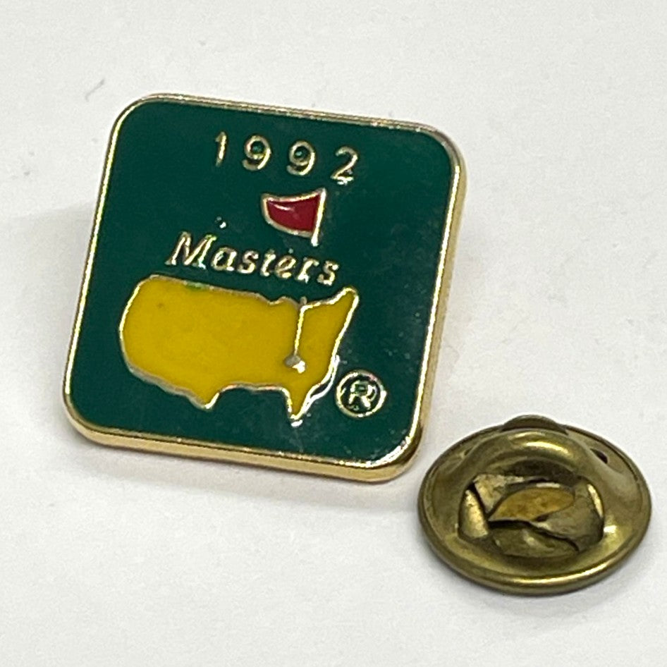 1992 Masters Tournament Augusta National Commemorative Enamel Pin Badge