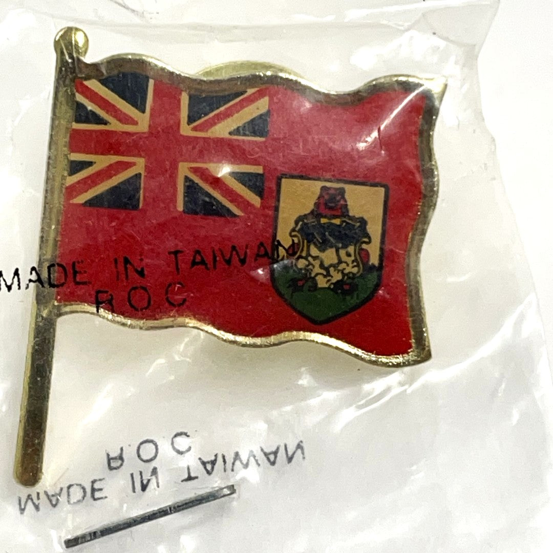 Bermuda Flag Bin Badge
