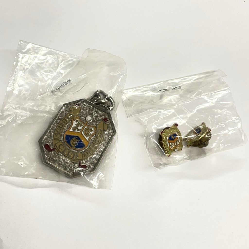 Lagunita Country Club - Key Chain & 2x Pin Badges