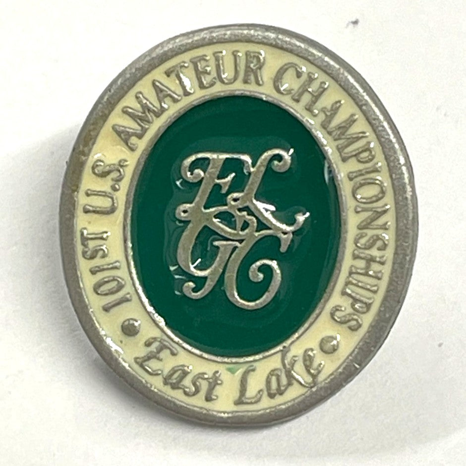 2001 - 101st US Amateur Championship East Lake Golf Club Pin Badge