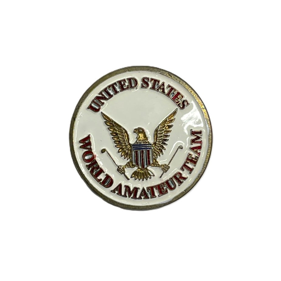 United States World Amateur Golf Team Players Pin Badge