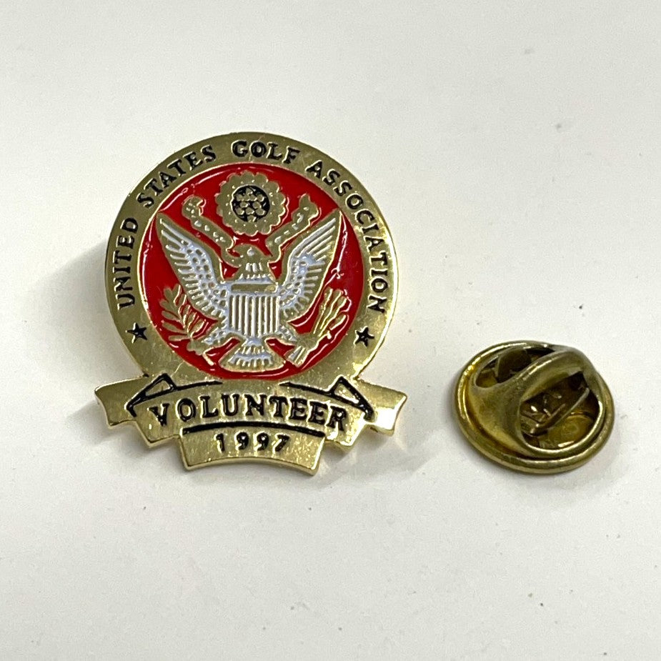 United States Golf Association USGA - 1997 Volunteer Pin Badge
