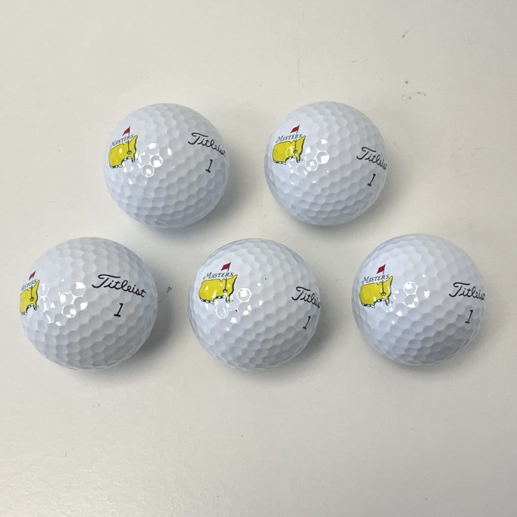 5x Titleist ProV1 Master Tournament Edition Golf Balls