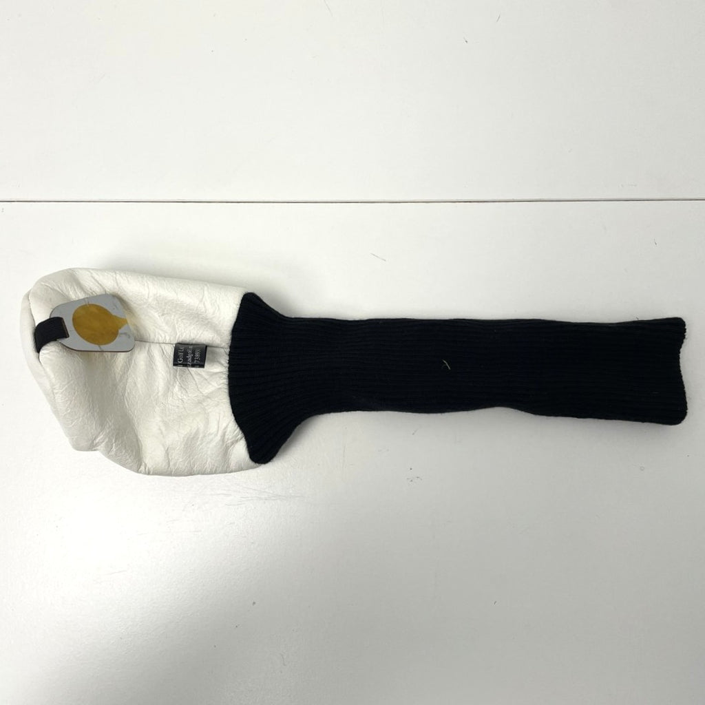 A Set of Leather England Headcovers