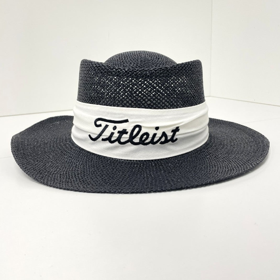 Vintage Titleist Straw Hat - UNIHAT by TEXACE - Large